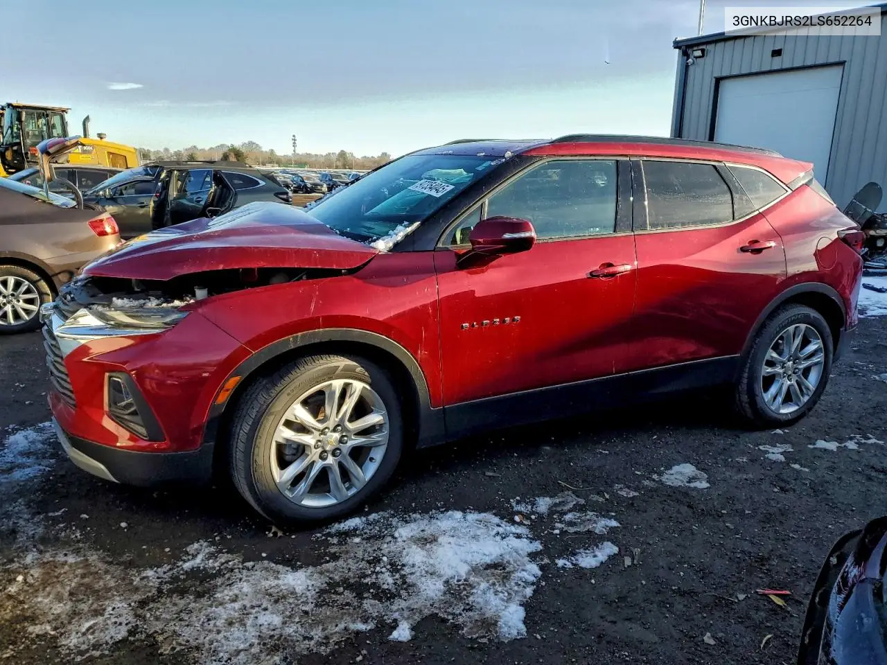 3GNKBJRS2LS652264 2020 Chevrolet Blazer 3Lt