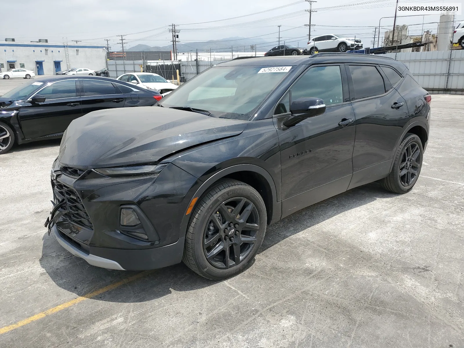 3GNKBDR43MS556891 2021 Chevrolet Blazer 3Lt