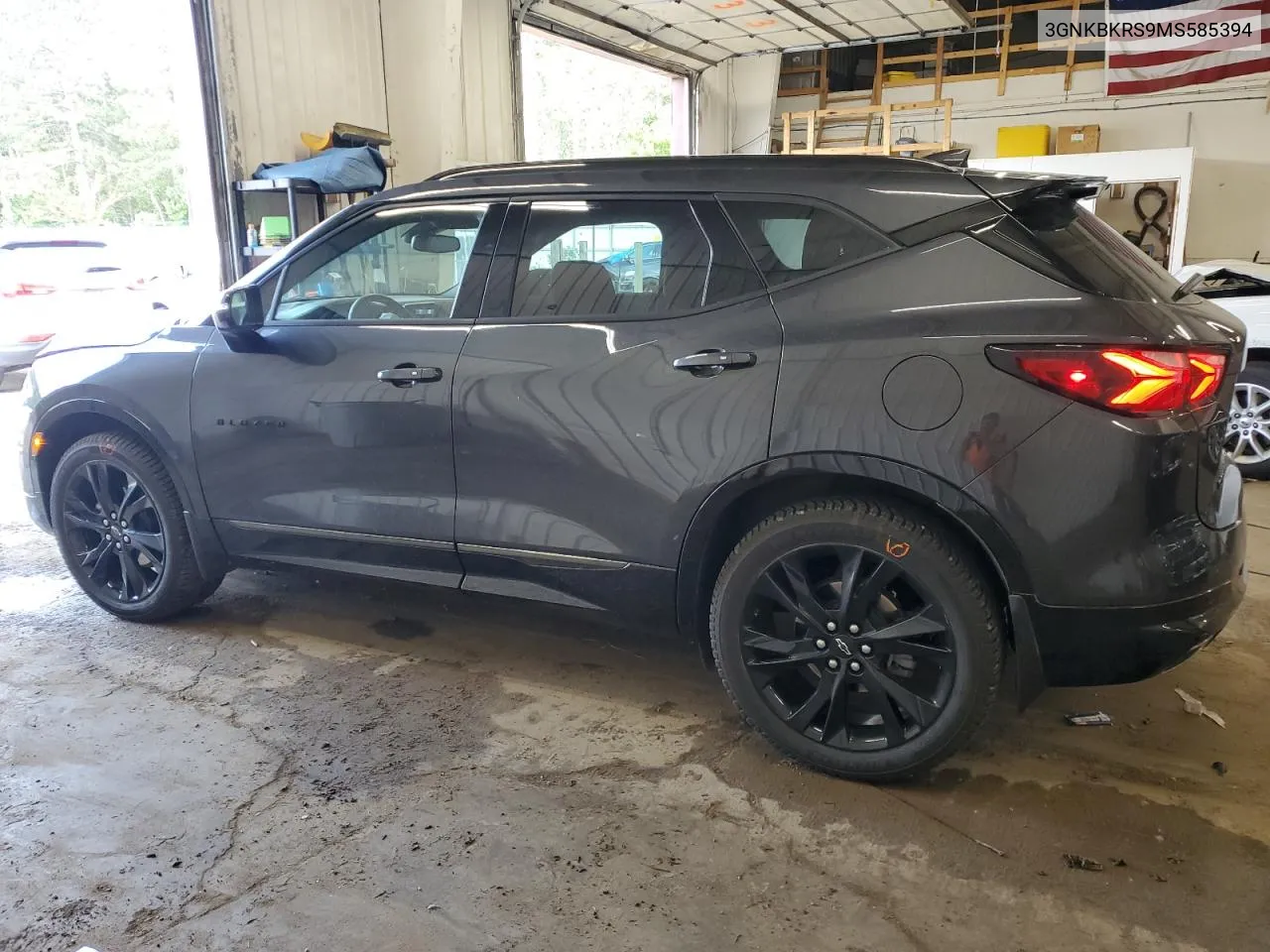 2021 Chevrolet Blazer Rs VIN: 3GNKBKRS9MS585394 Lot: 58609384