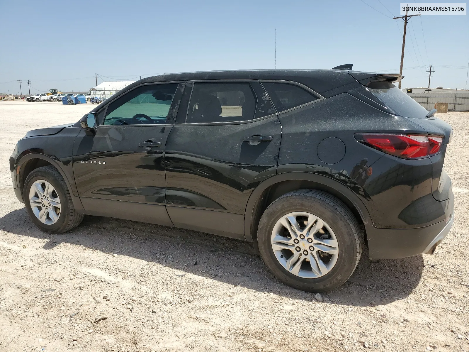 2021 Chevrolet Blazer 1Lt VIN: 3GNKBBRAXMS515796 Lot: 65616184