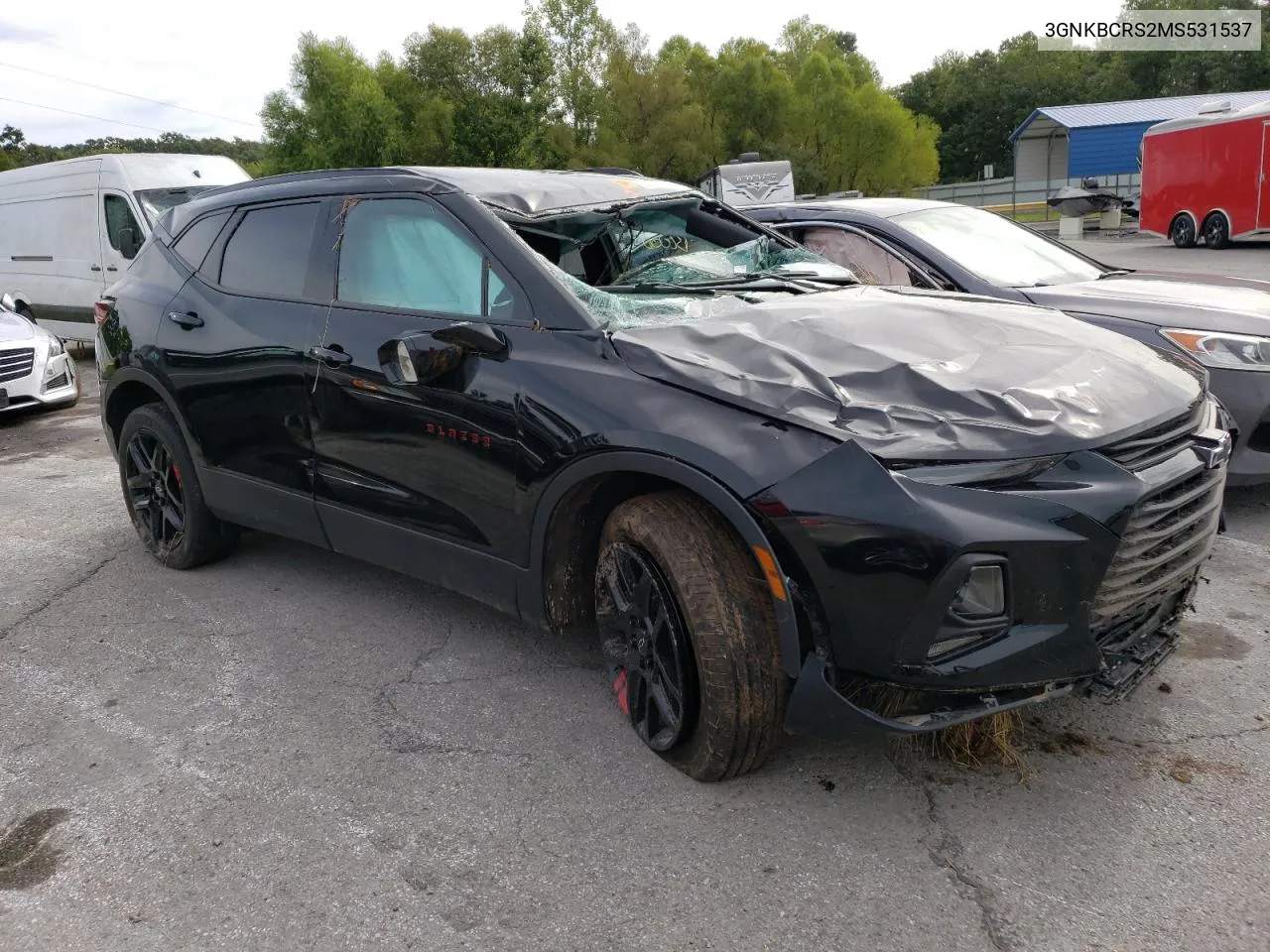 2021 Chevrolet Blazer 2Lt VIN: 3GNKBCRS2MS531537 Lot: 69599264