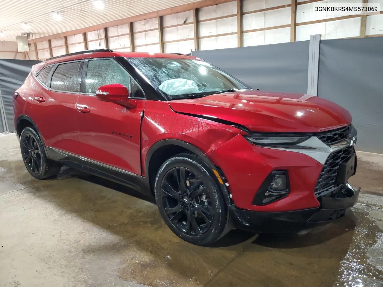 2021 Chevrolet Blazer Rs VIN: 3GNKBKRS4MS573069 Lot: 69797304