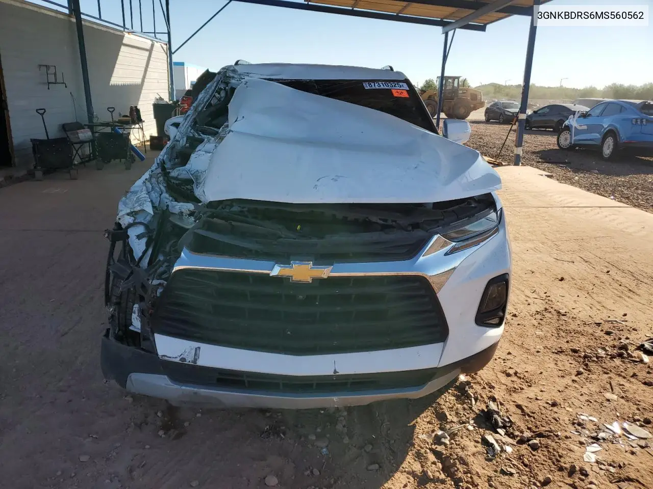 3GNKBDRS6MS560562 2021 Chevrolet Blazer 3Lt