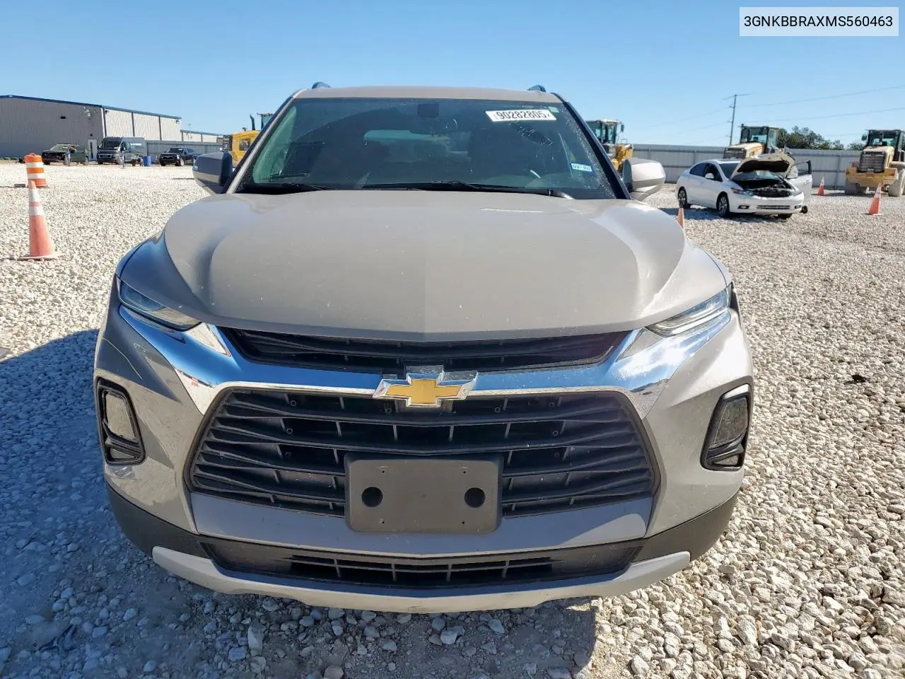 3GNKBBRAXMS560463 2021 Chevrolet Blazer 1Lt