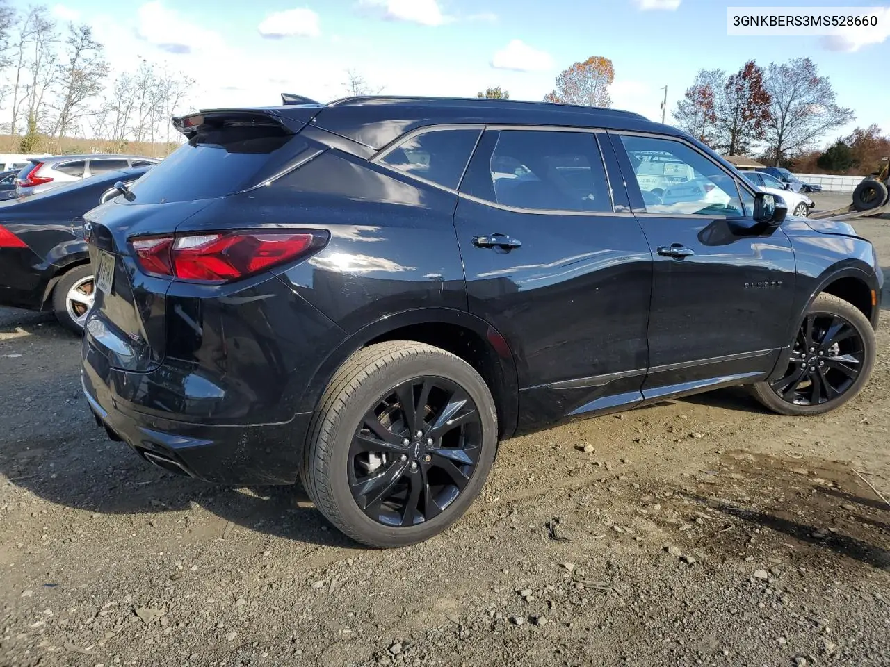 3GNKBERS3MS528660 2021 Chevrolet Blazer Rs