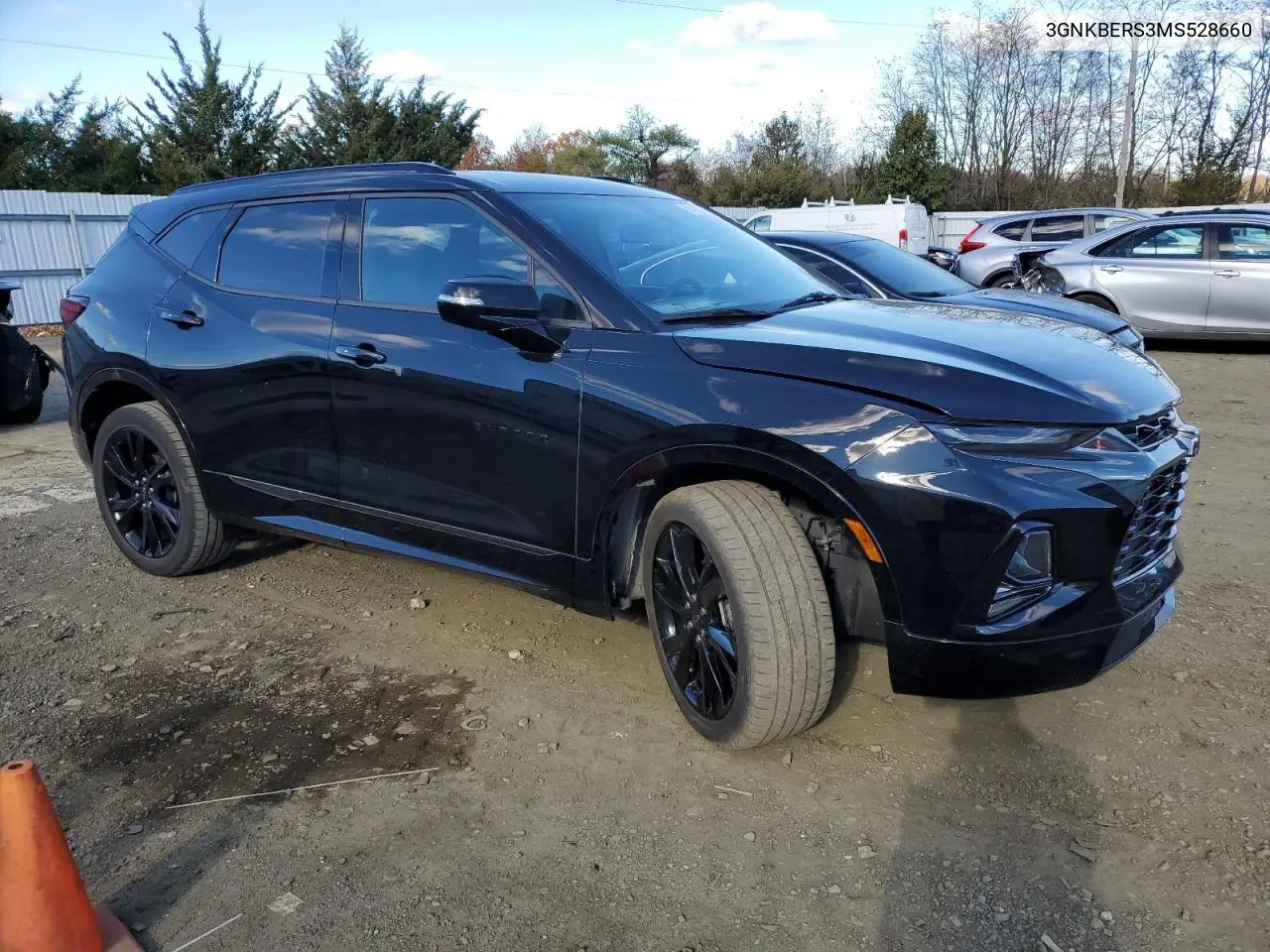 3GNKBERS3MS528660 2021 Chevrolet Blazer Rs