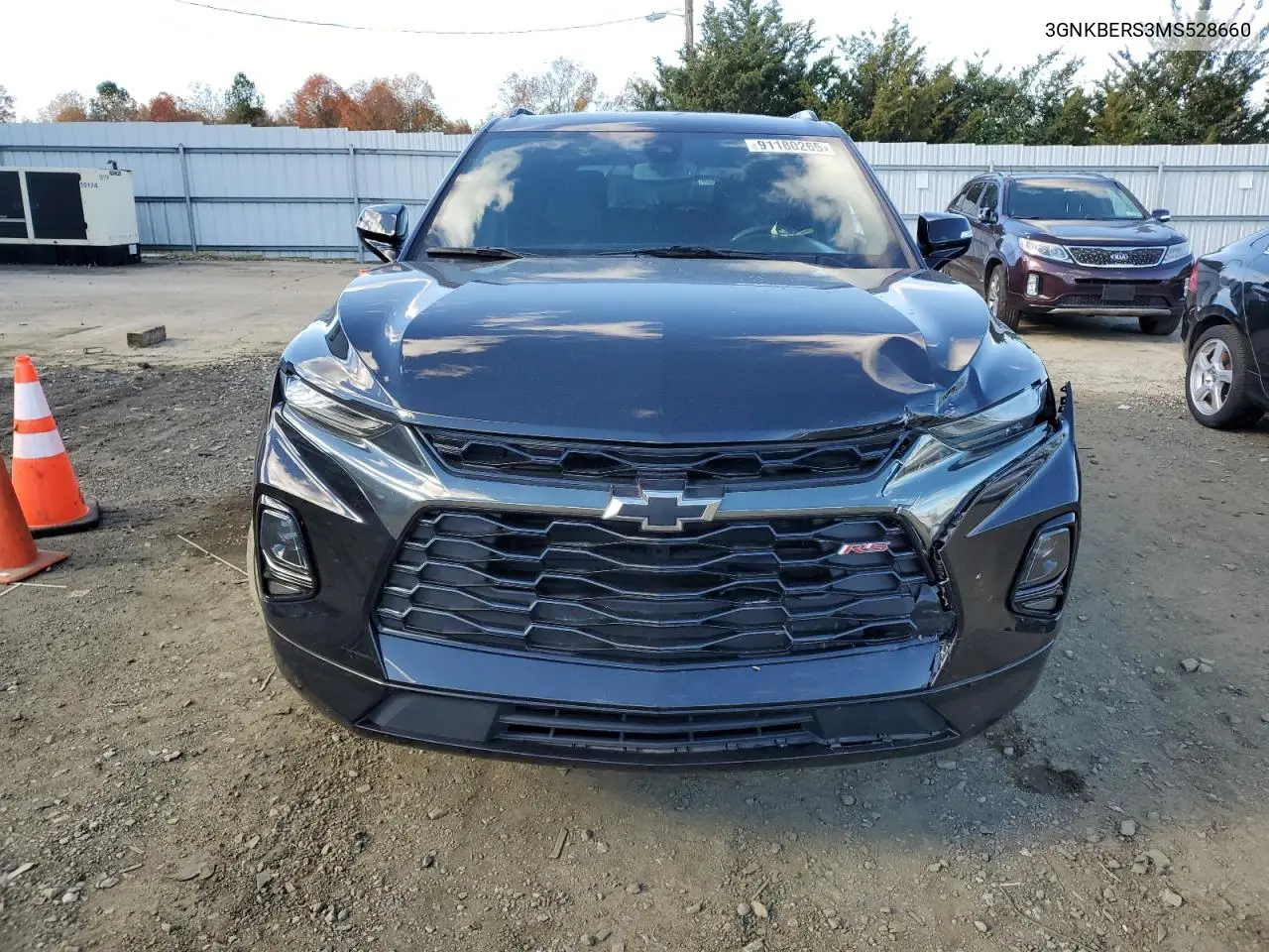 3GNKBERS3MS528660 2021 Chevrolet Blazer Rs