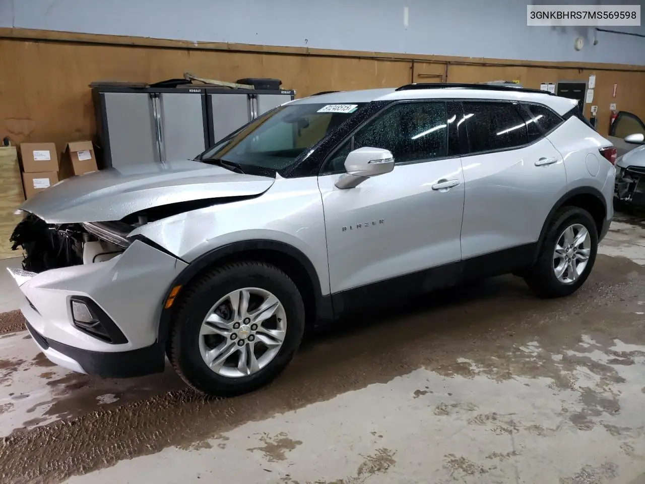 3GNKBHRS7MS569598 2021 Chevrolet Blazer 2Lt