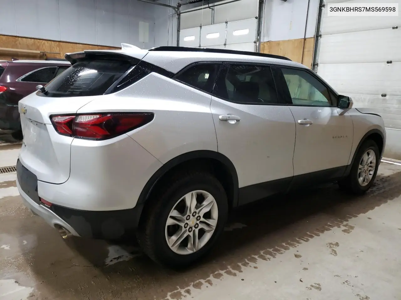 3GNKBHRS7MS569598 2021 Chevrolet Blazer 2Lt