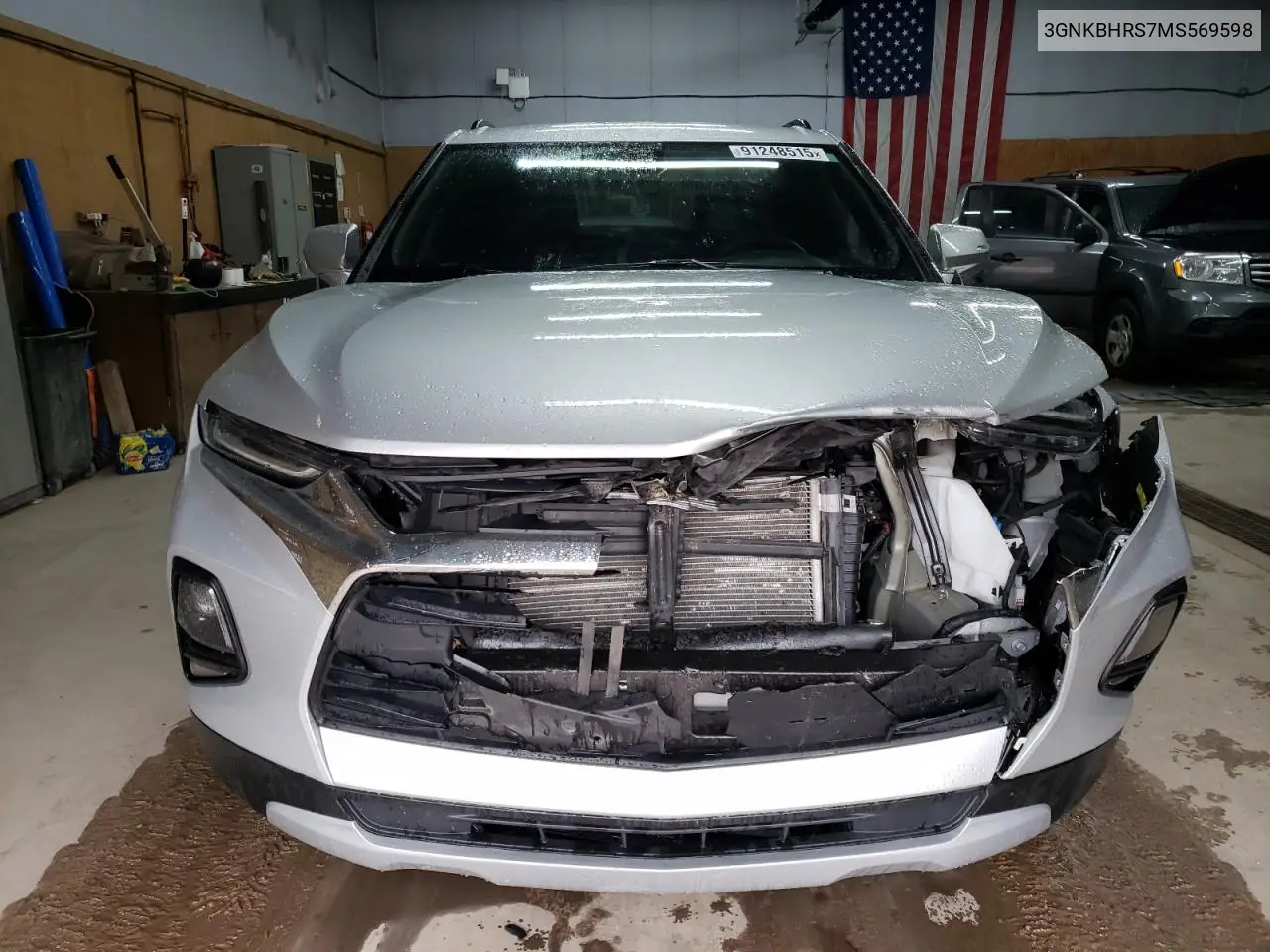 3GNKBHRS7MS569598 2021 Chevrolet Blazer 2Lt