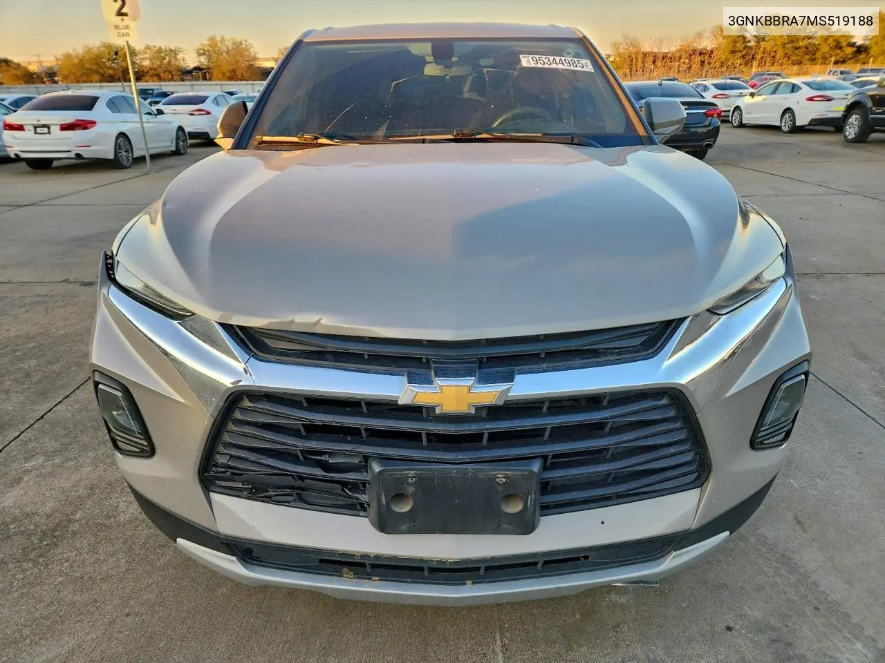 3GNKBBRA7MS519188 2021 Chevrolet Blazer 1Lt