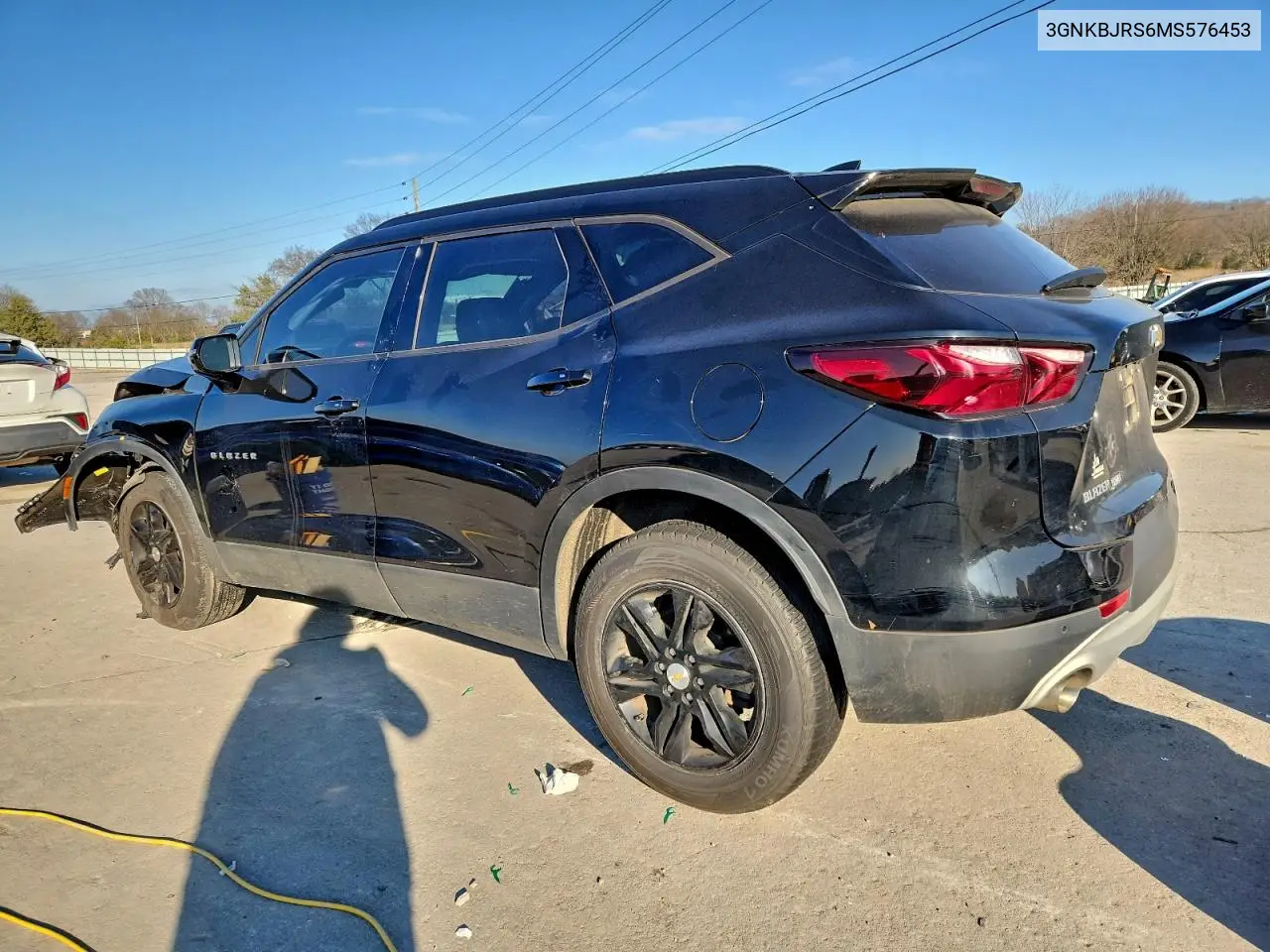 3GNKBJRS6MS576453 2021 Chevrolet Blazer 3Lt