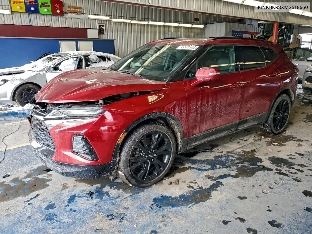 3GNKBKRSXMS518660 2021 Chevrolet Blazer Rs