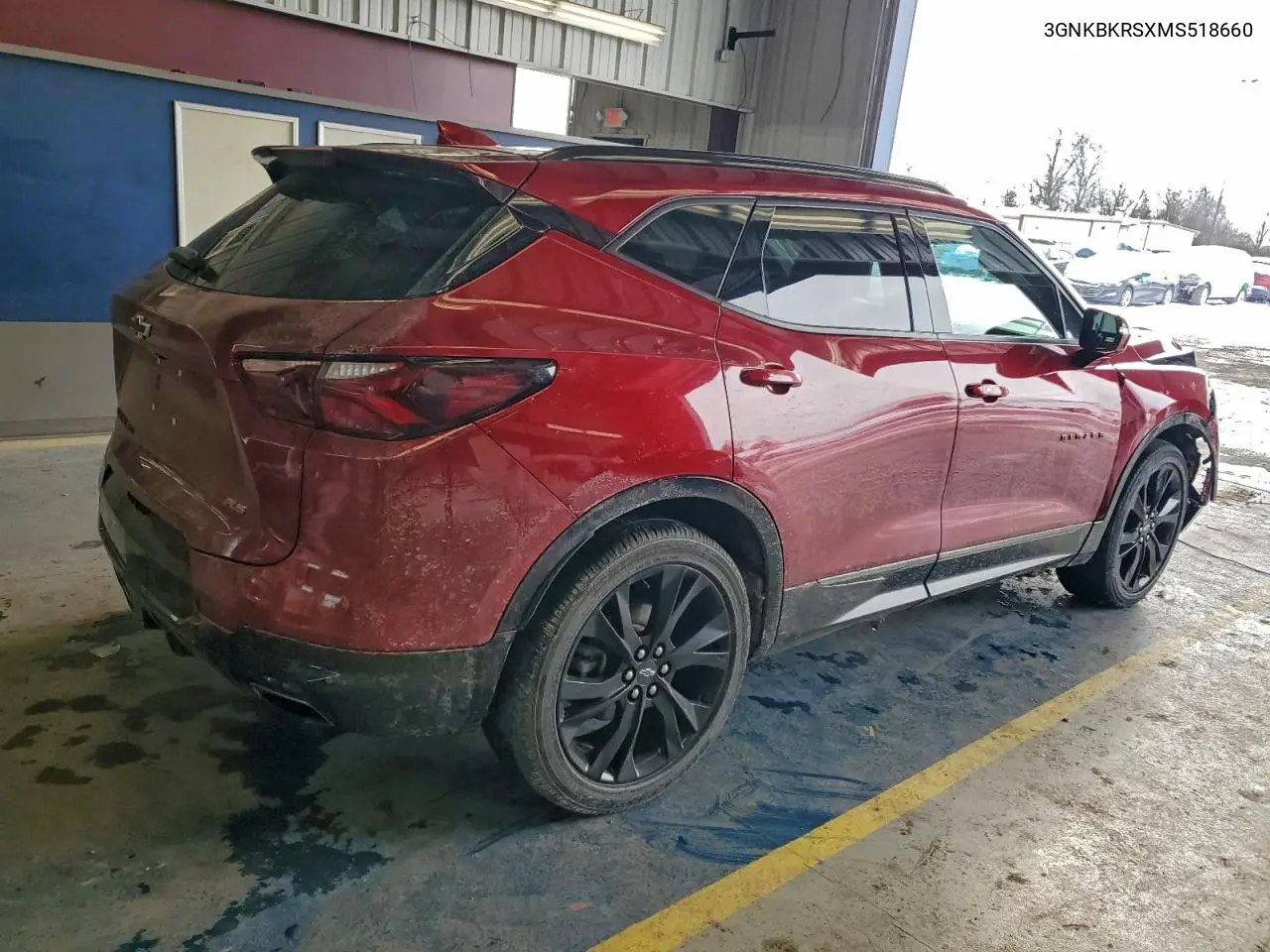 3GNKBKRSXMS518660 2021 Chevrolet Blazer Rs