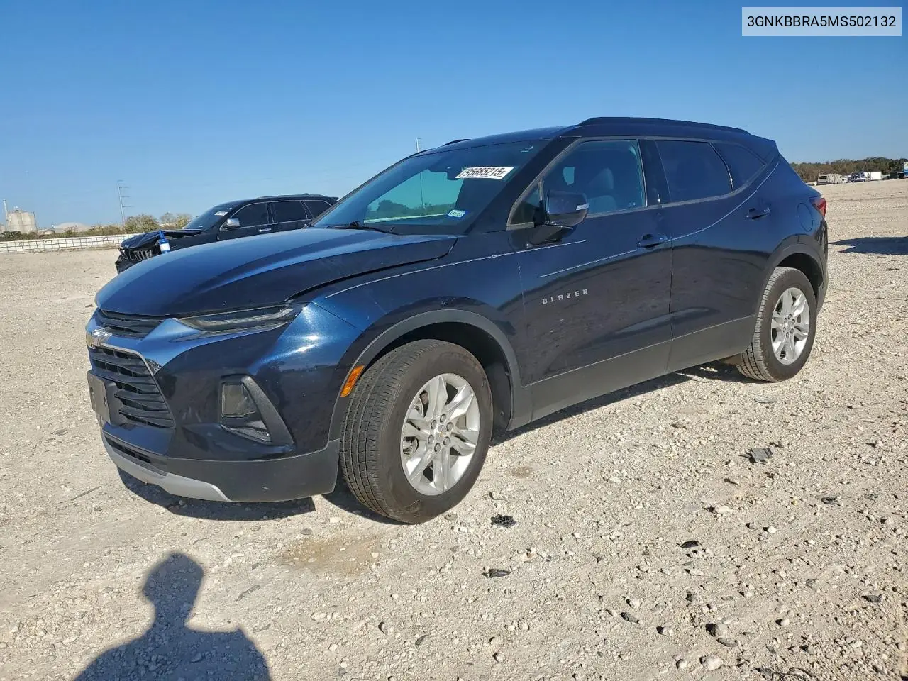 3GNKBBRA5MS502132 2021 Chevrolet Blazer 1Lt