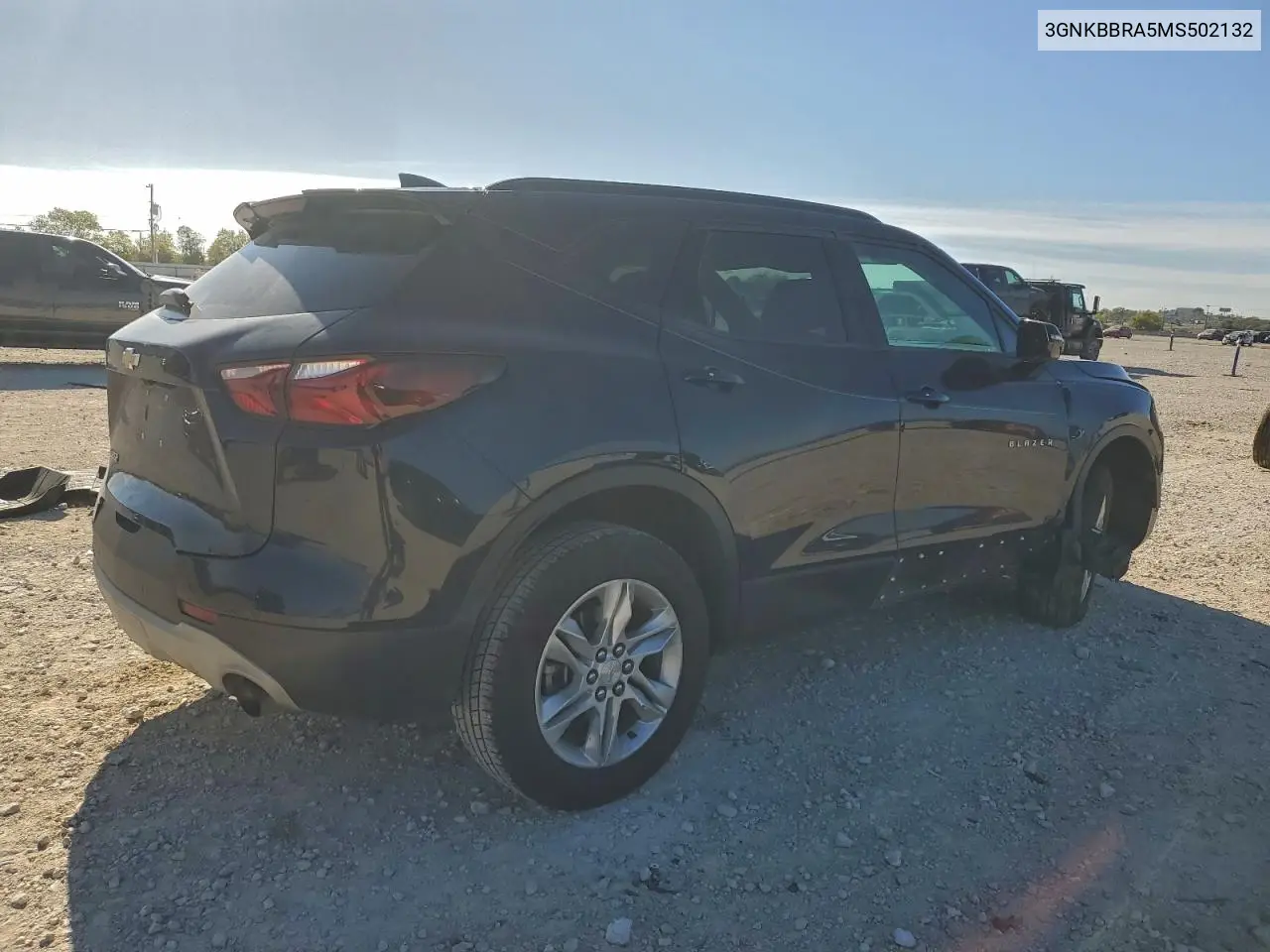 3GNKBBRA5MS502132 2021 Chevrolet Blazer 1Lt