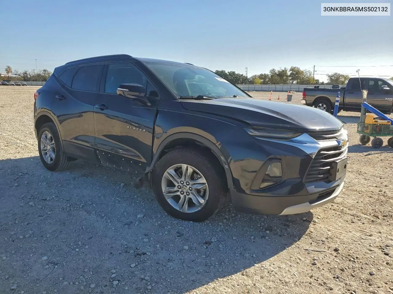 3GNKBBRA5MS502132 2021 Chevrolet Blazer 1Lt