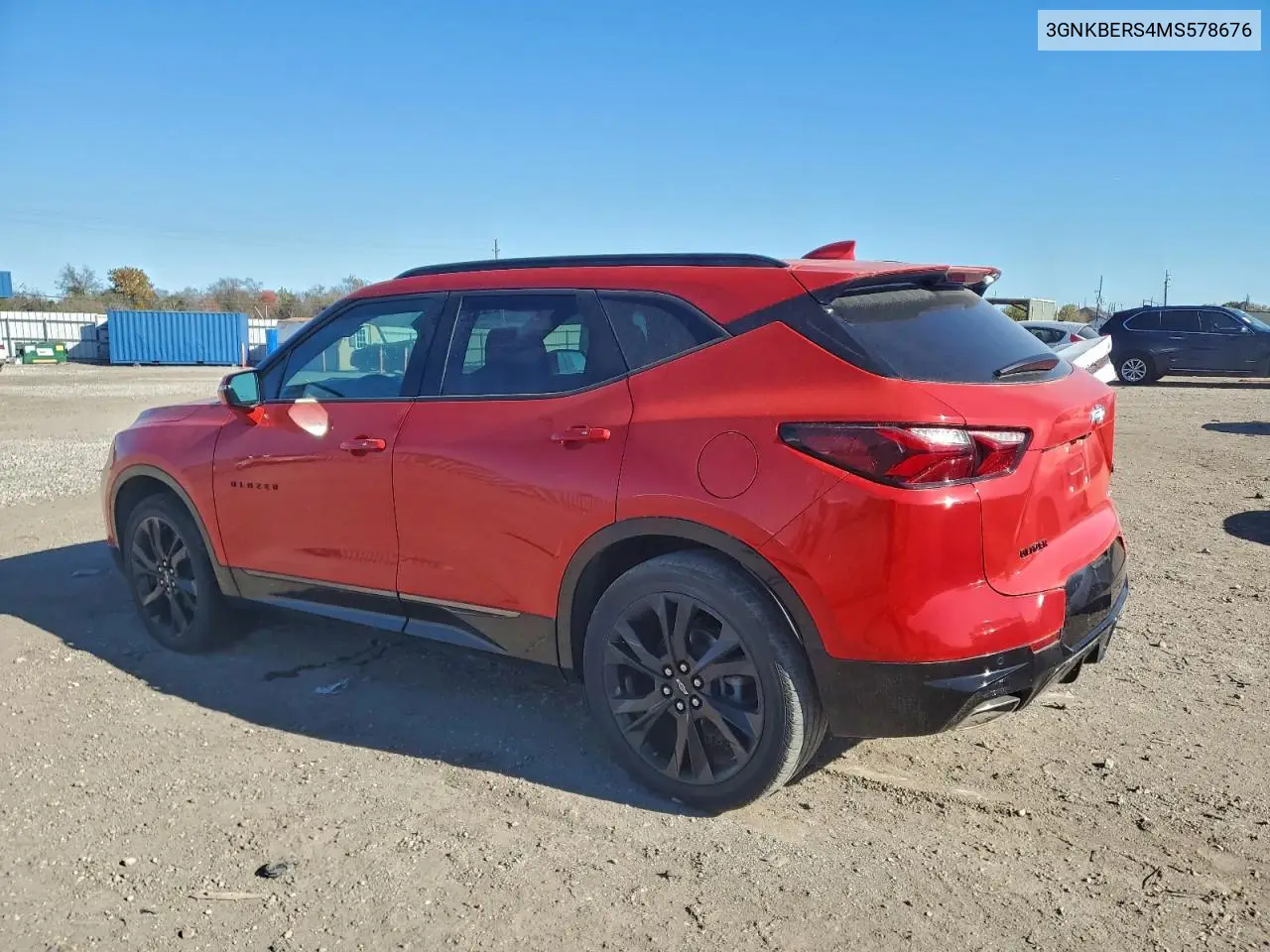 3GNKBERS4MS578676 2021 Chevrolet Blazer Rs
