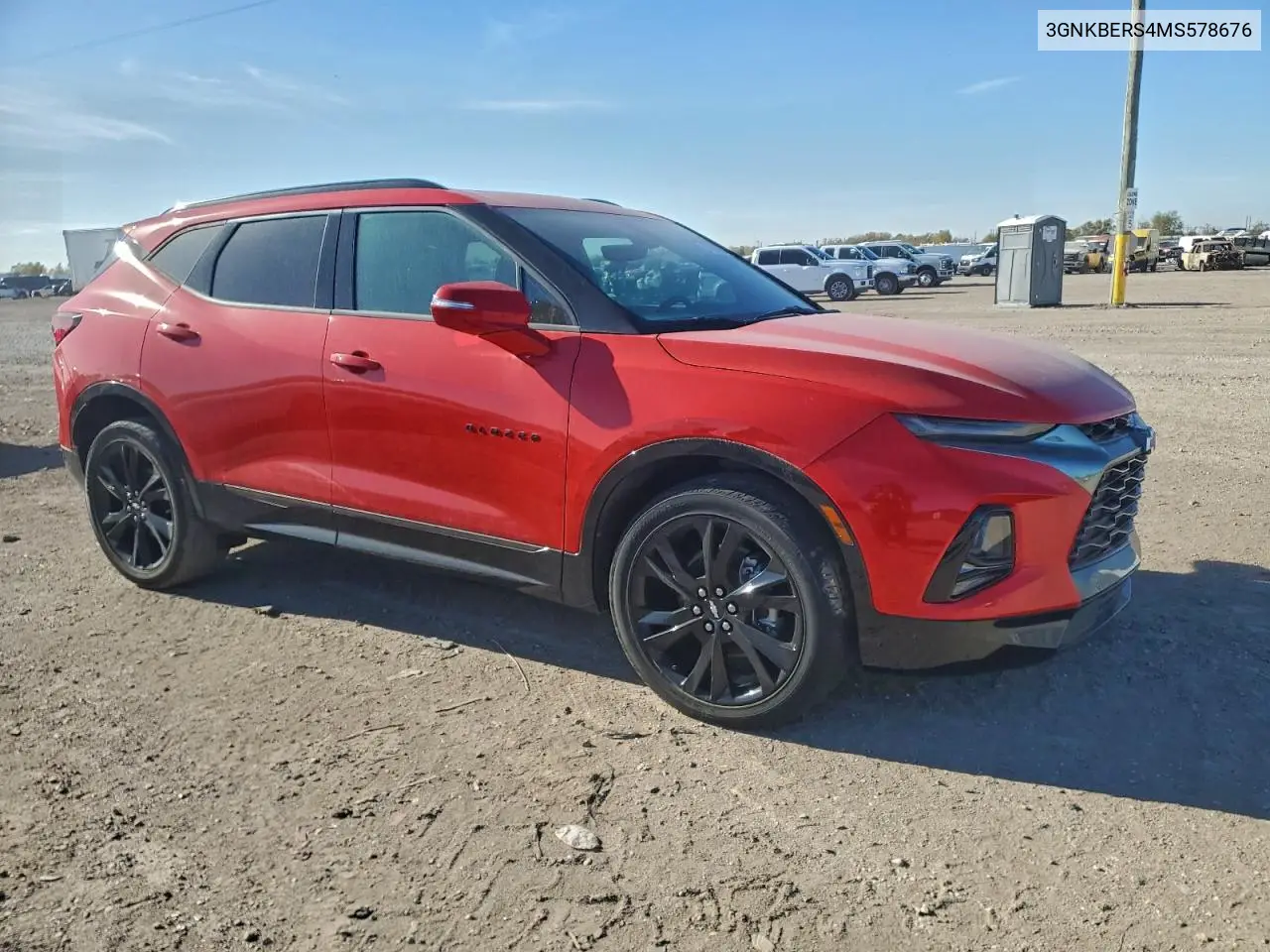 3GNKBERS4MS578676 2021 Chevrolet Blazer Rs