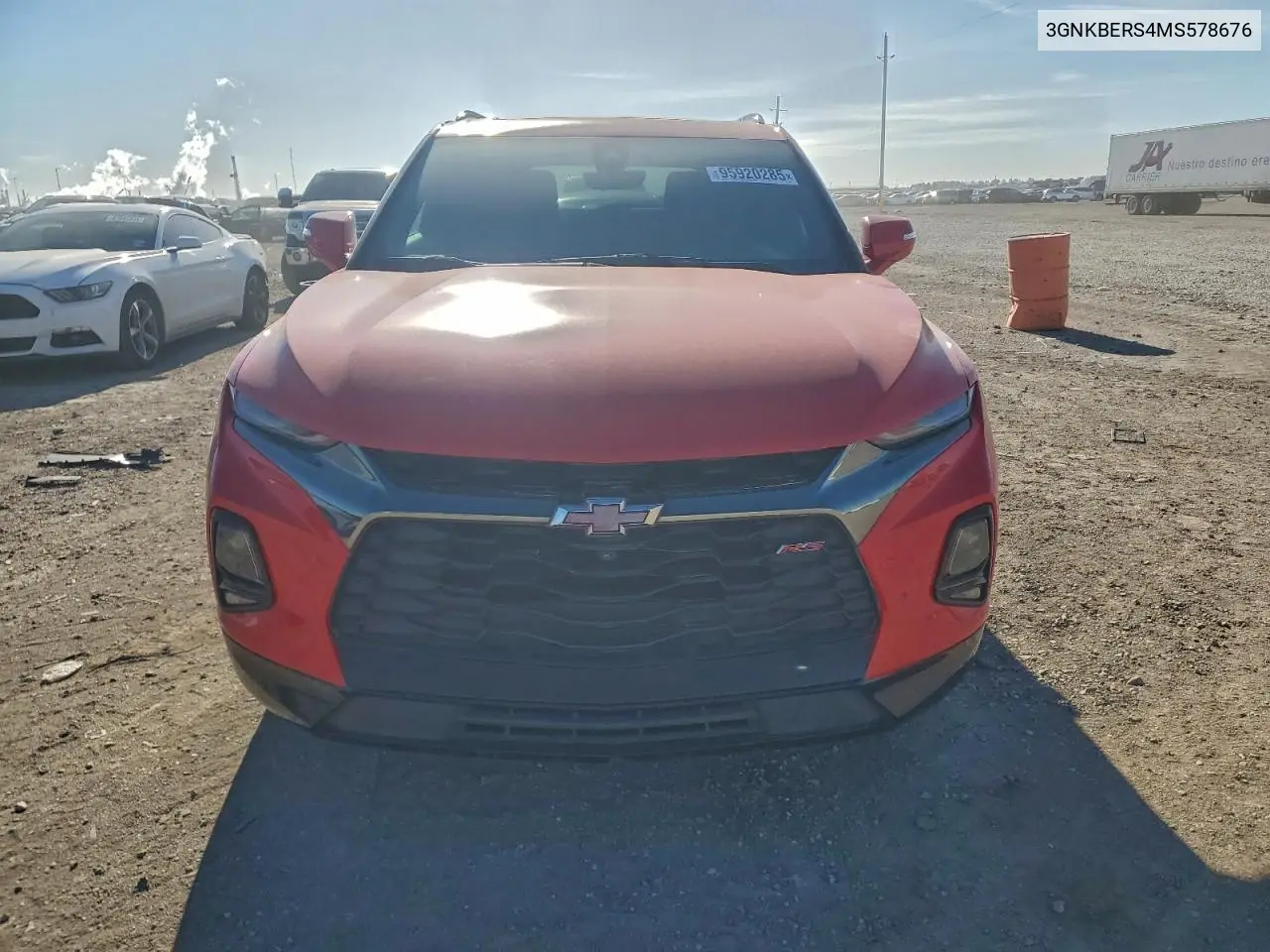 3GNKBERS4MS578676 2021 Chevrolet Blazer Rs