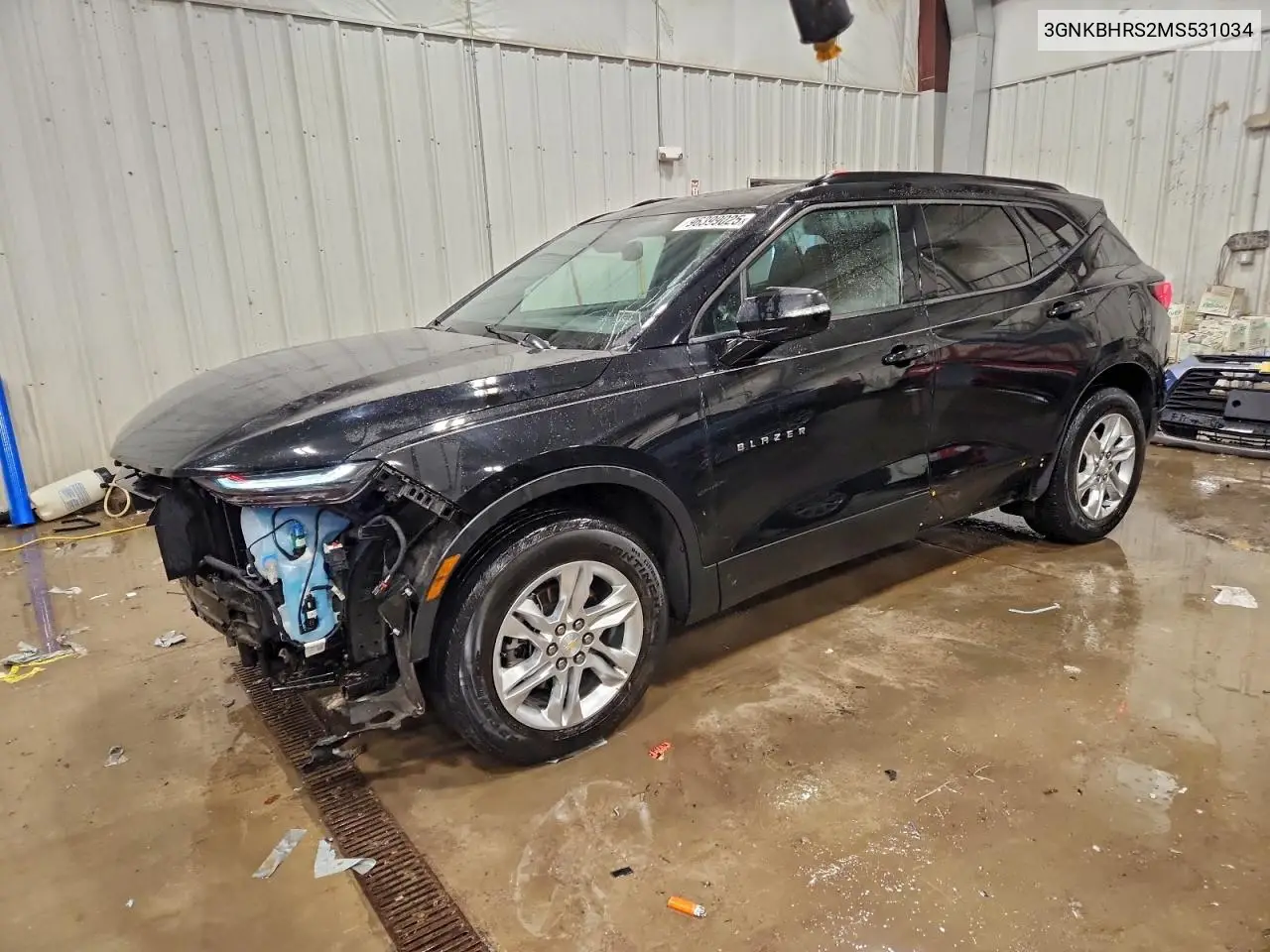 3GNKBHRS2MS531034 2021 Chevrolet Blazer 2Lt