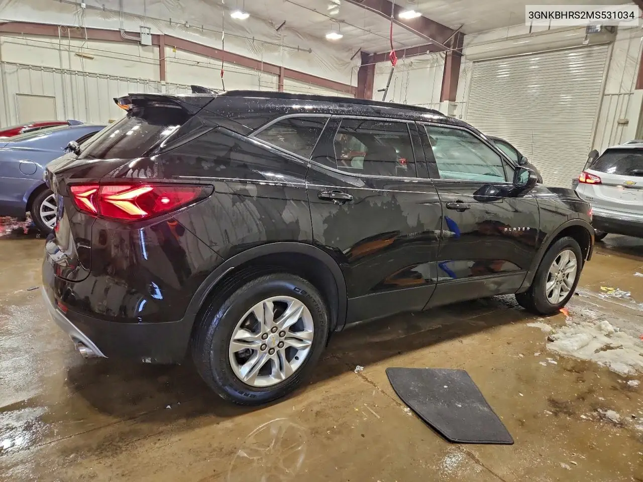 3GNKBHRS2MS531034 2021 Chevrolet Blazer 2Lt