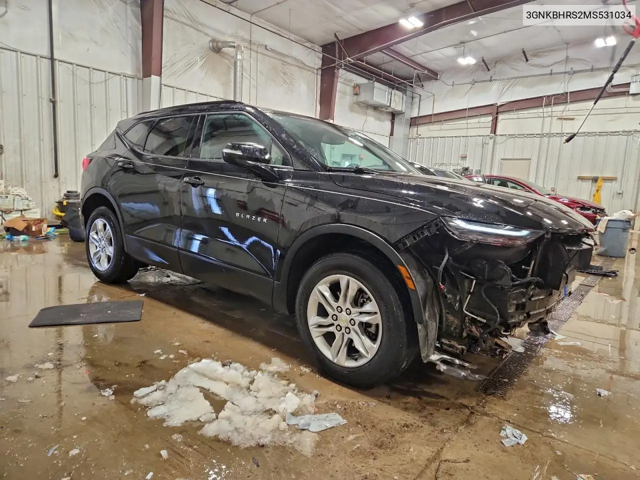 3GNKBHRS2MS531034 2021 Chevrolet Blazer 2Lt