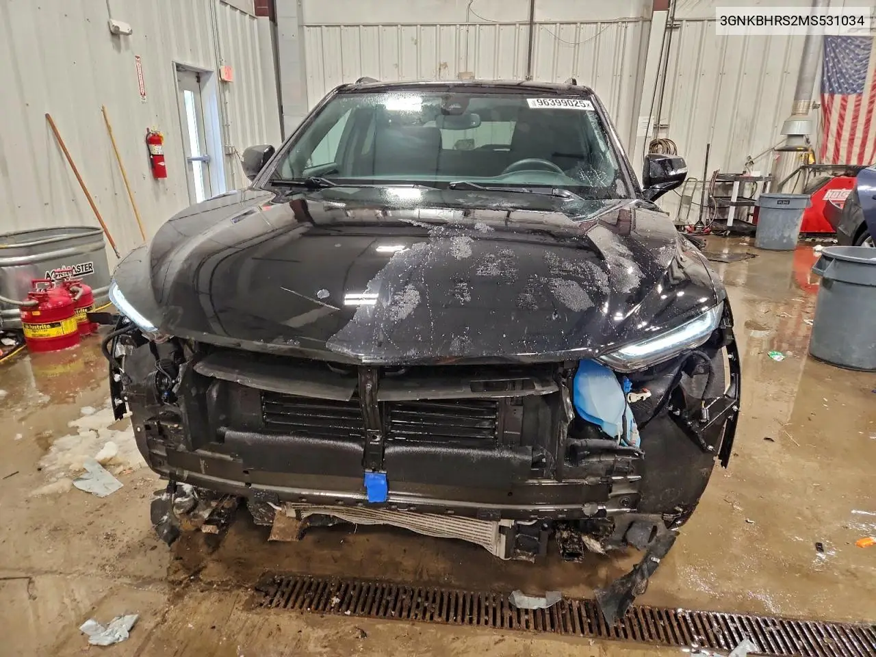 3GNKBHRS2MS531034 2021 Chevrolet Blazer 2Lt