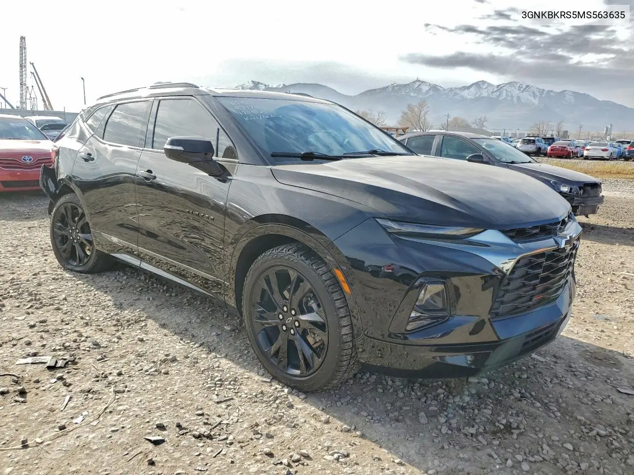 3GNKBKRS5MS563635 2021 Chevrolet Blazer Rs