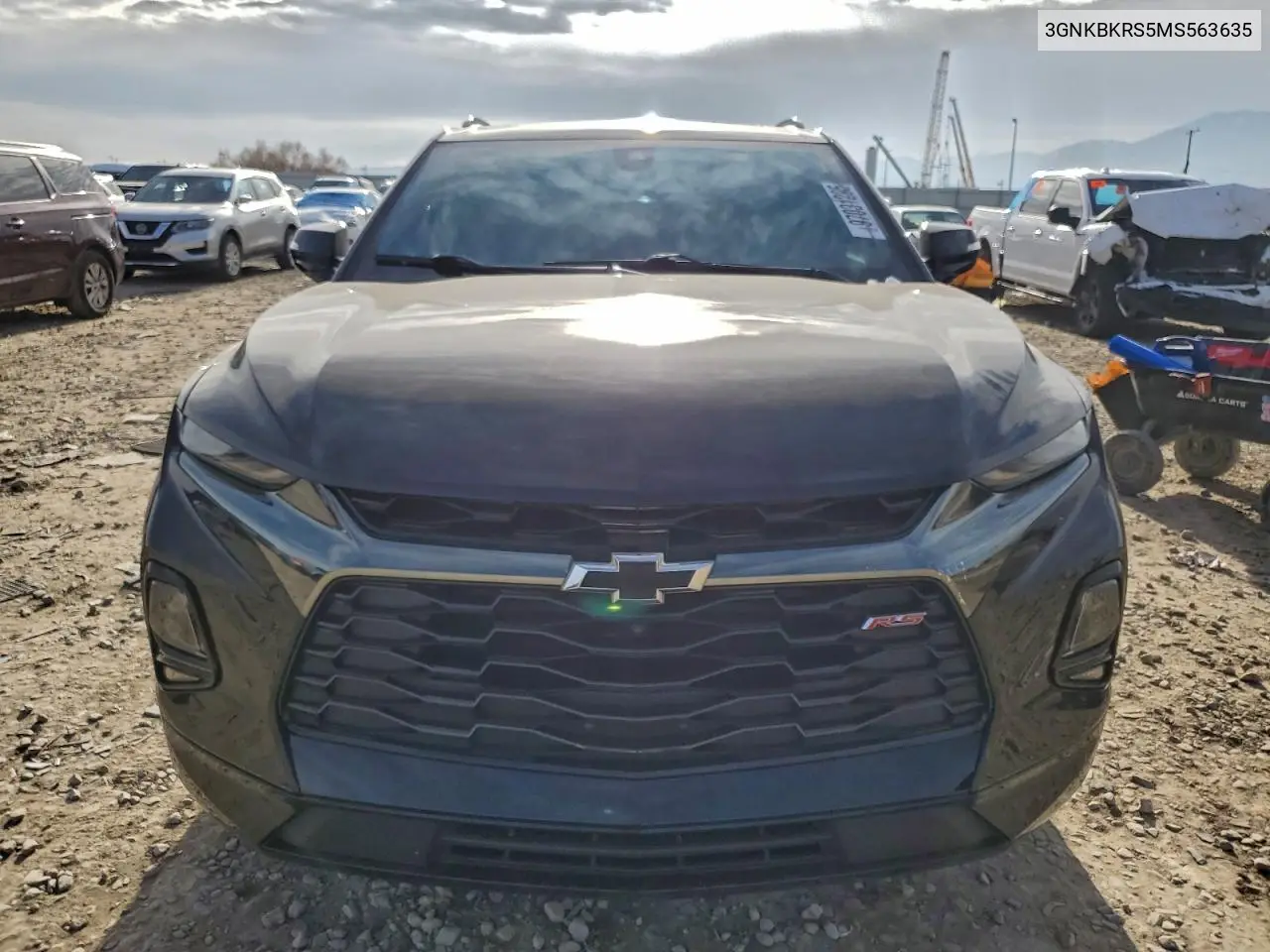 3GNKBKRS5MS563635 2021 Chevrolet Blazer Rs