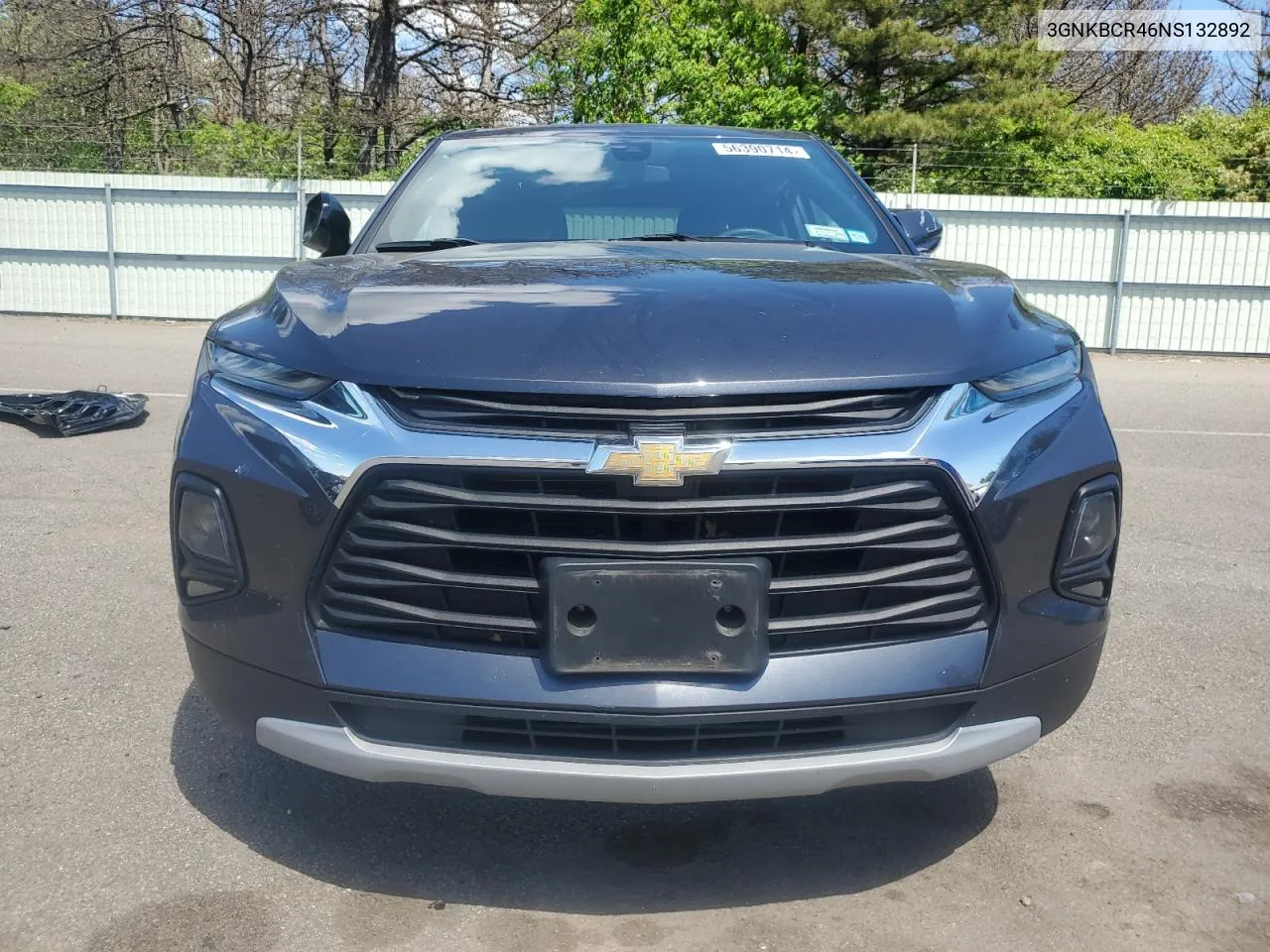 2022 Chevrolet Blazer 2Lt VIN: 3GNKBCR46NS132892 Lot: 56390714