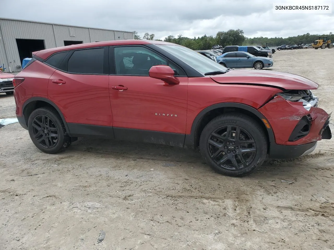 2022 Chevrolet Blazer 2Lt VIN: 3GNKBCR45NS187172 Lot: 70902464