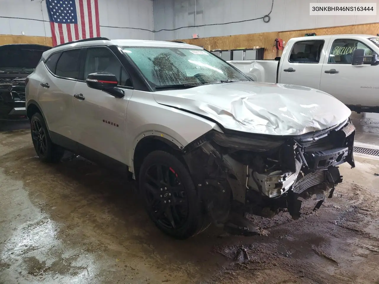 3GNKBHR46NS163444 2022 Chevrolet Blazer 2Lt