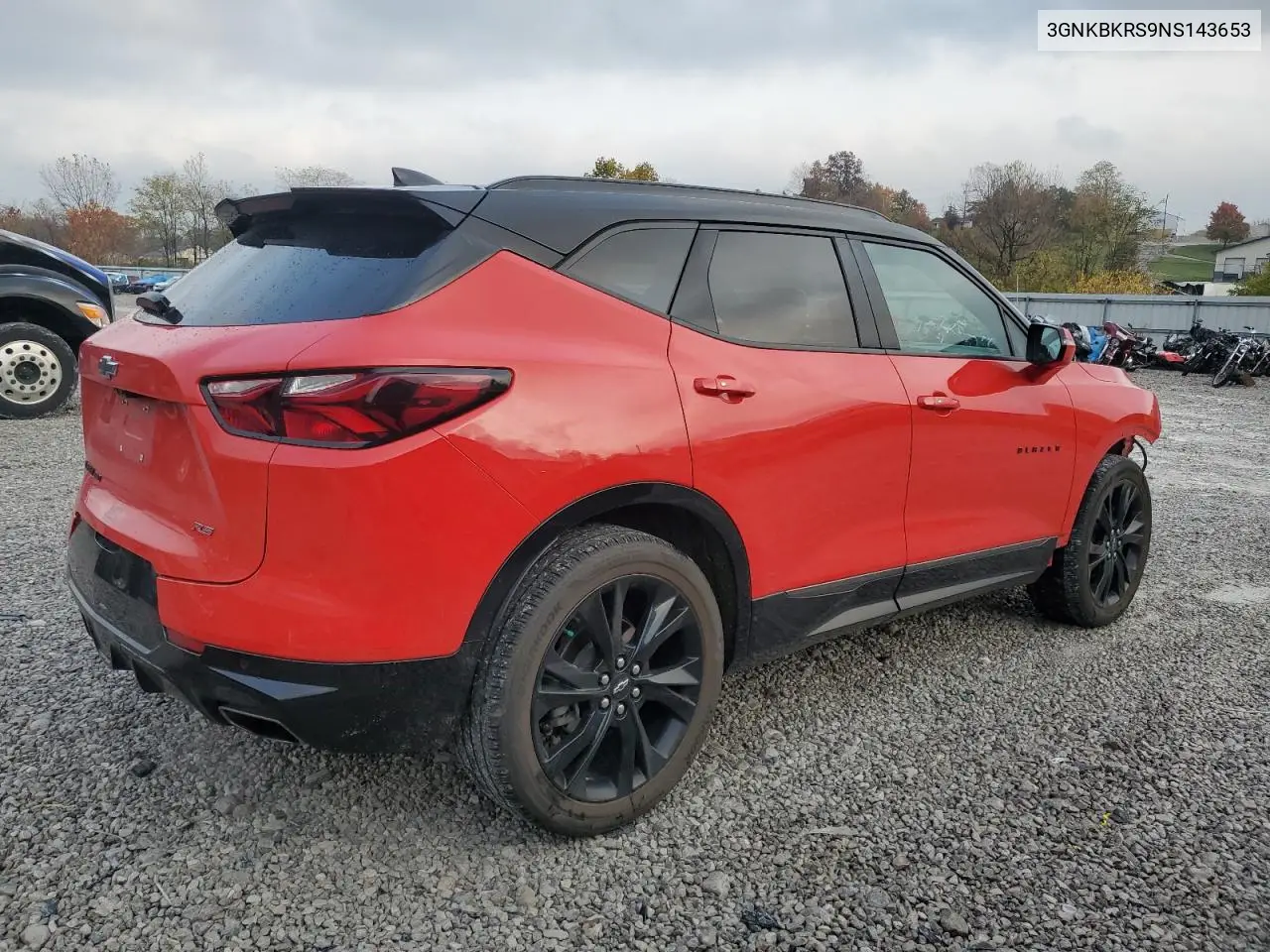 3GNKBKRS9NS143653 2022 Chevrolet Blazer Rs