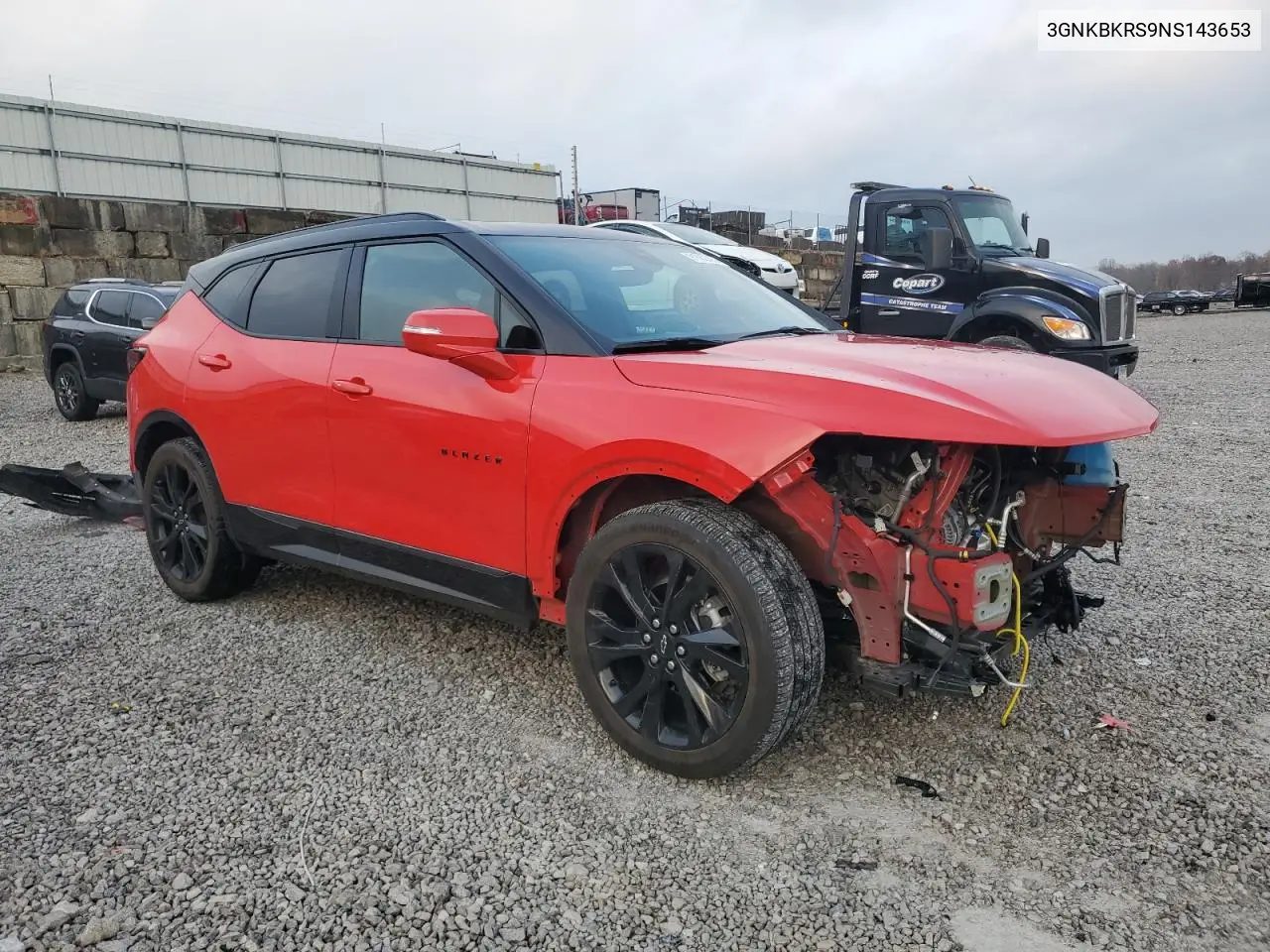 3GNKBKRS9NS143653 2022 Chevrolet Blazer Rs
