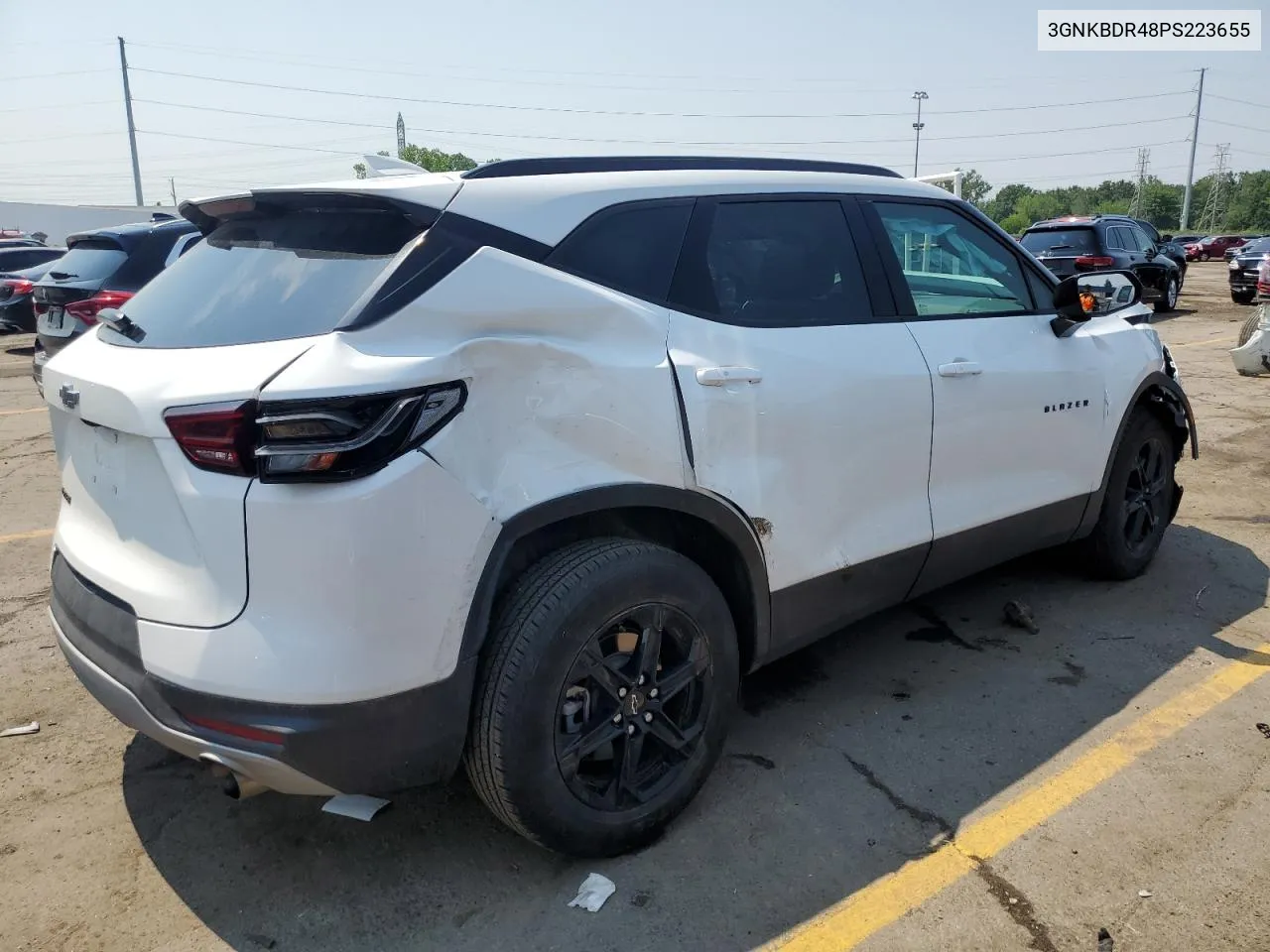 2023 Chevrolet Blazer 3Lt VIN: 3GNKBDR48PS223655 Lot: 59396234