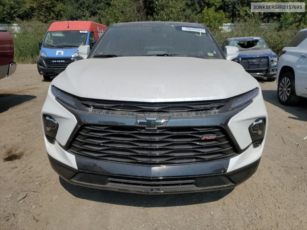 2024 Chevrolet Blazer Rs VIN: 3GNKBERS8RS157695 Lot: 70040504