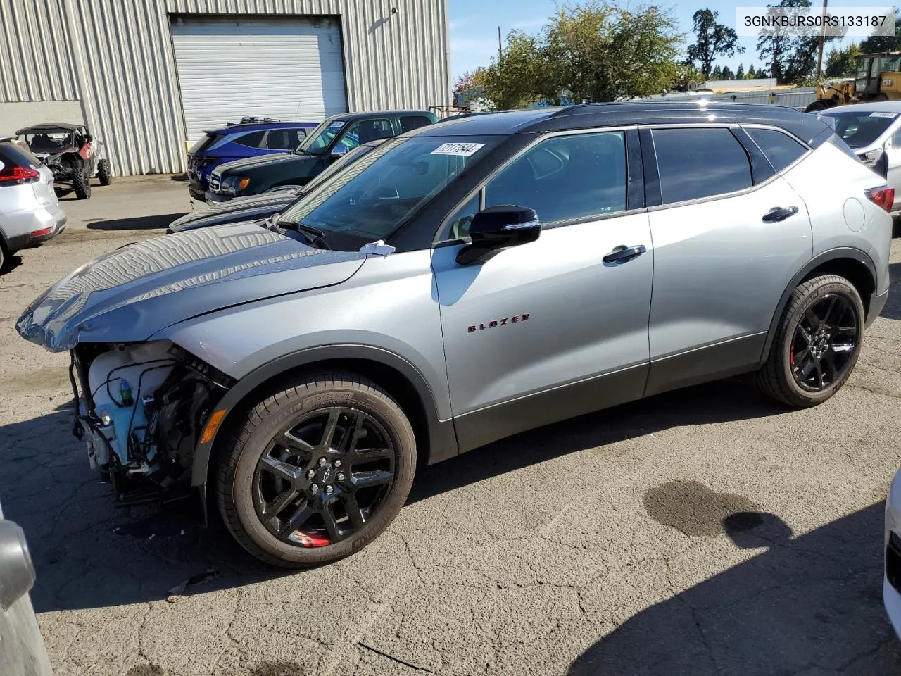 2024 Chevrolet Blazer 3Lt VIN: 3GNKBJRS0RS133187 Lot: 72171544