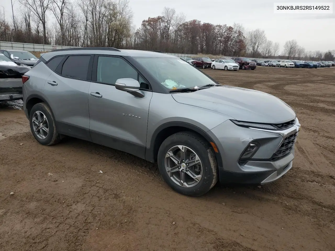 3GNKBJRS2RS149522 2024 Chevrolet Blazer 3Lt
