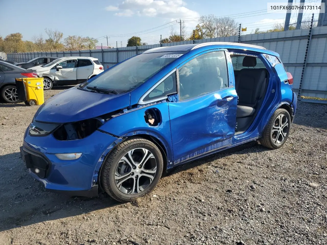 1G1FX6S07H4173114 2017 Chevrolet Bolt Ev Premier
