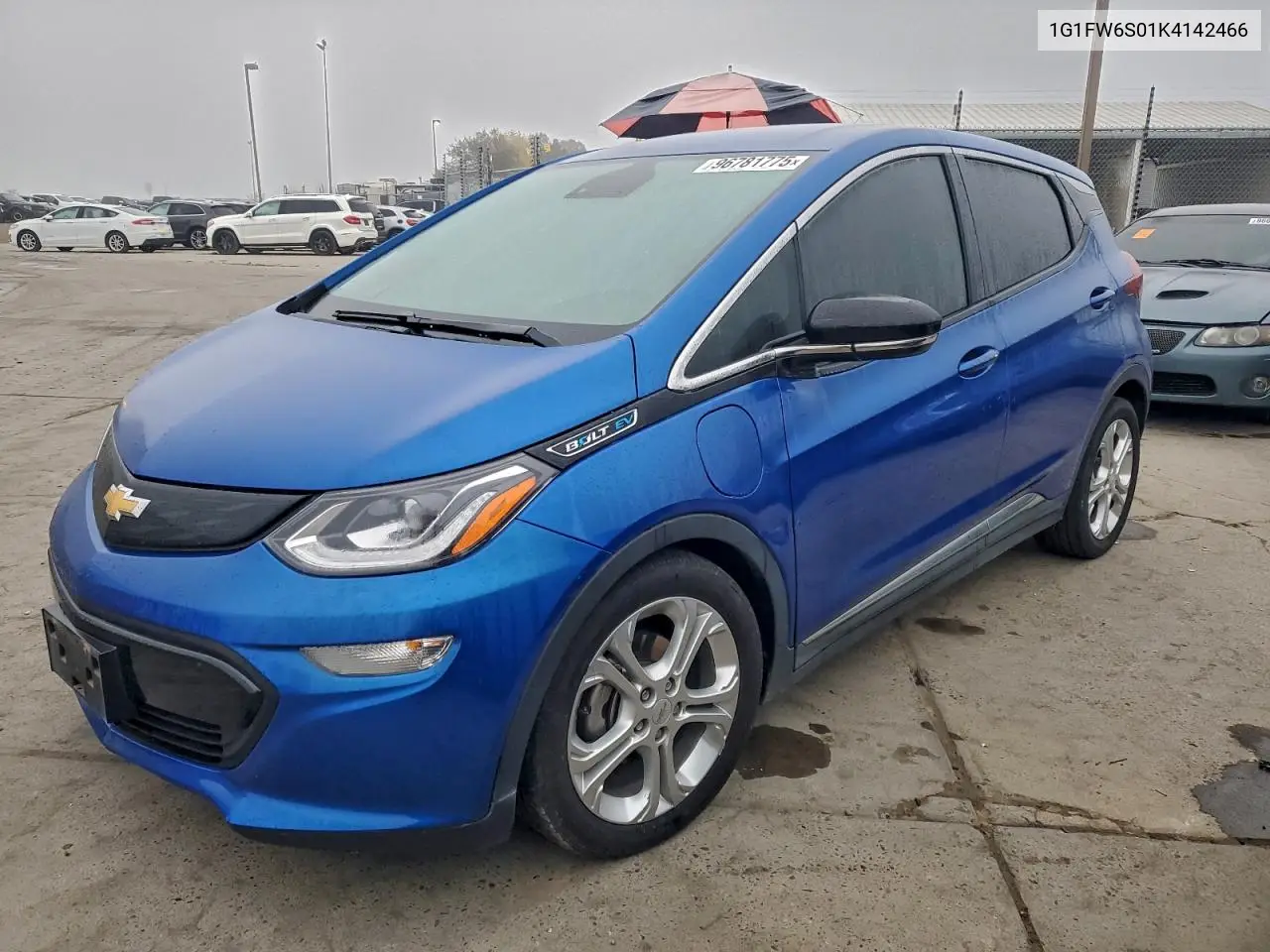 1G1FW6S01K4142466 2019 Chevrolet Bolt Ev Lt