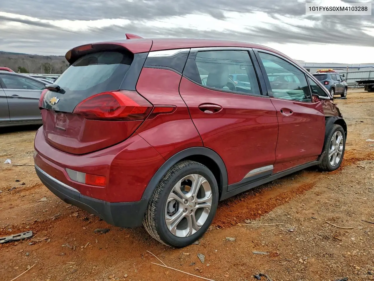 1G1FY6S0XM4103288 2021 Chevrolet Bolt Ev Lt
