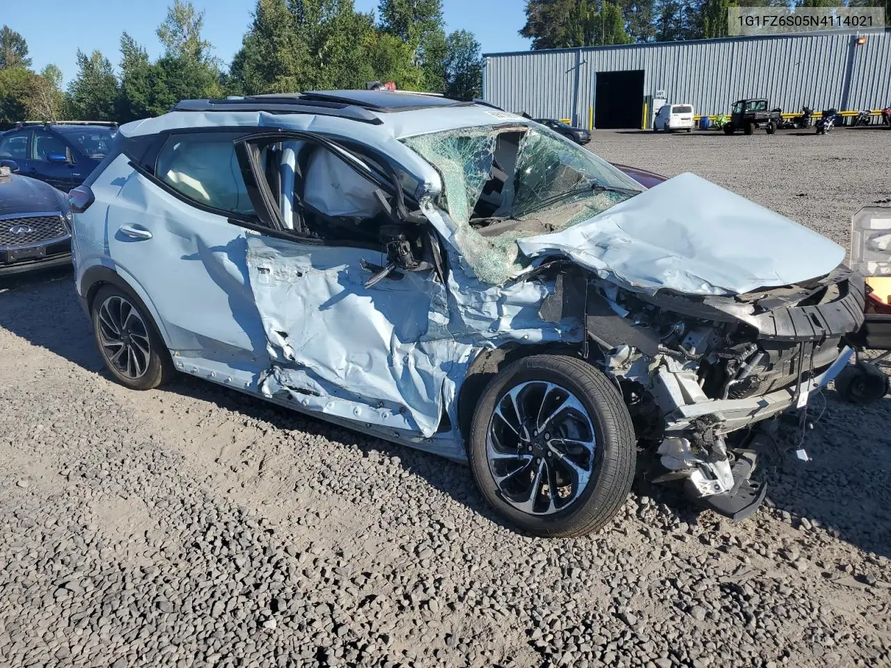 2022 Chevrolet Bolt Euv Premier VIN: 1G1FZ6S05N4114021 Lot: 69818685
