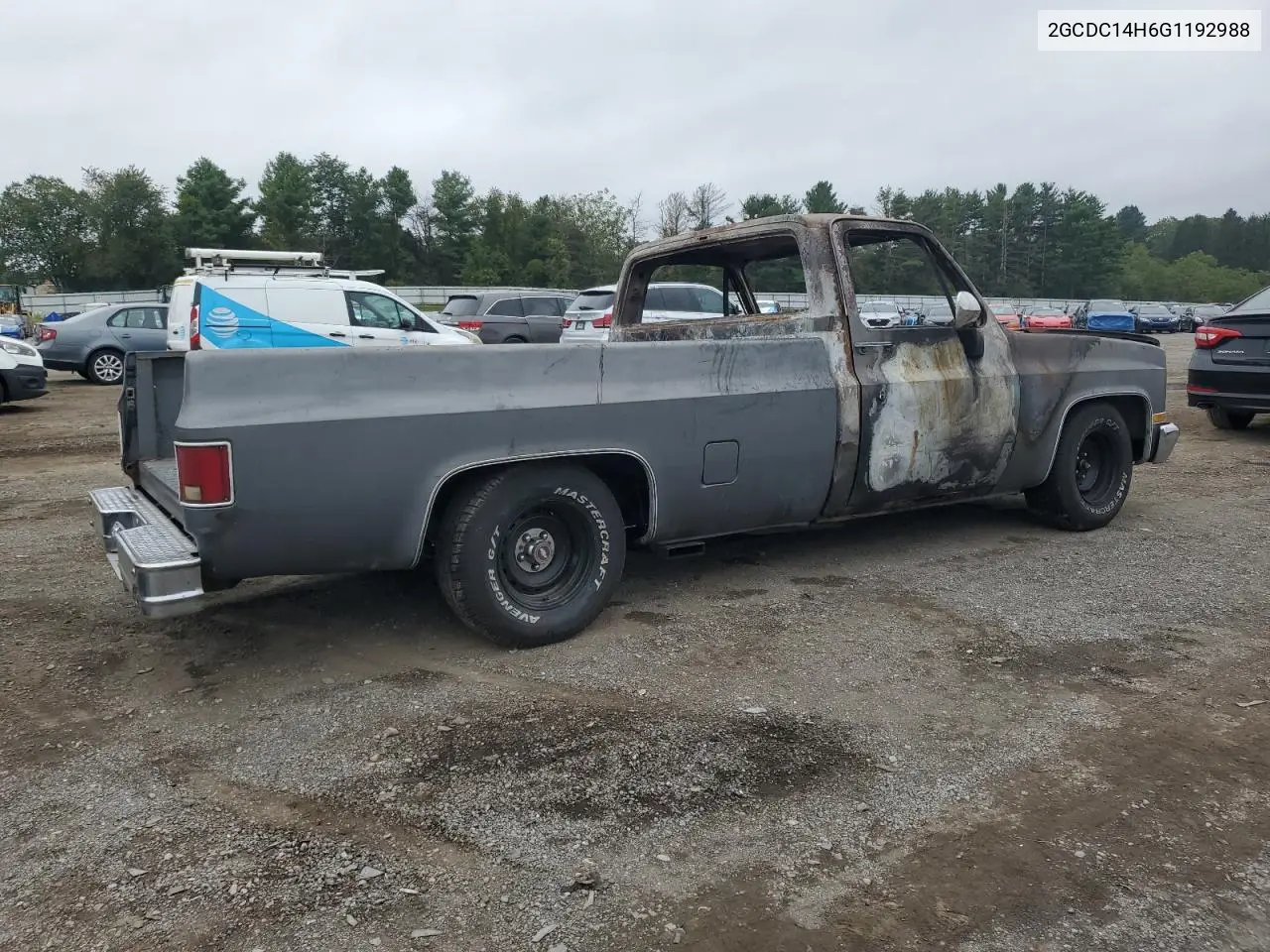2GCDC14H6G1192988 1986 Chevrolet C10