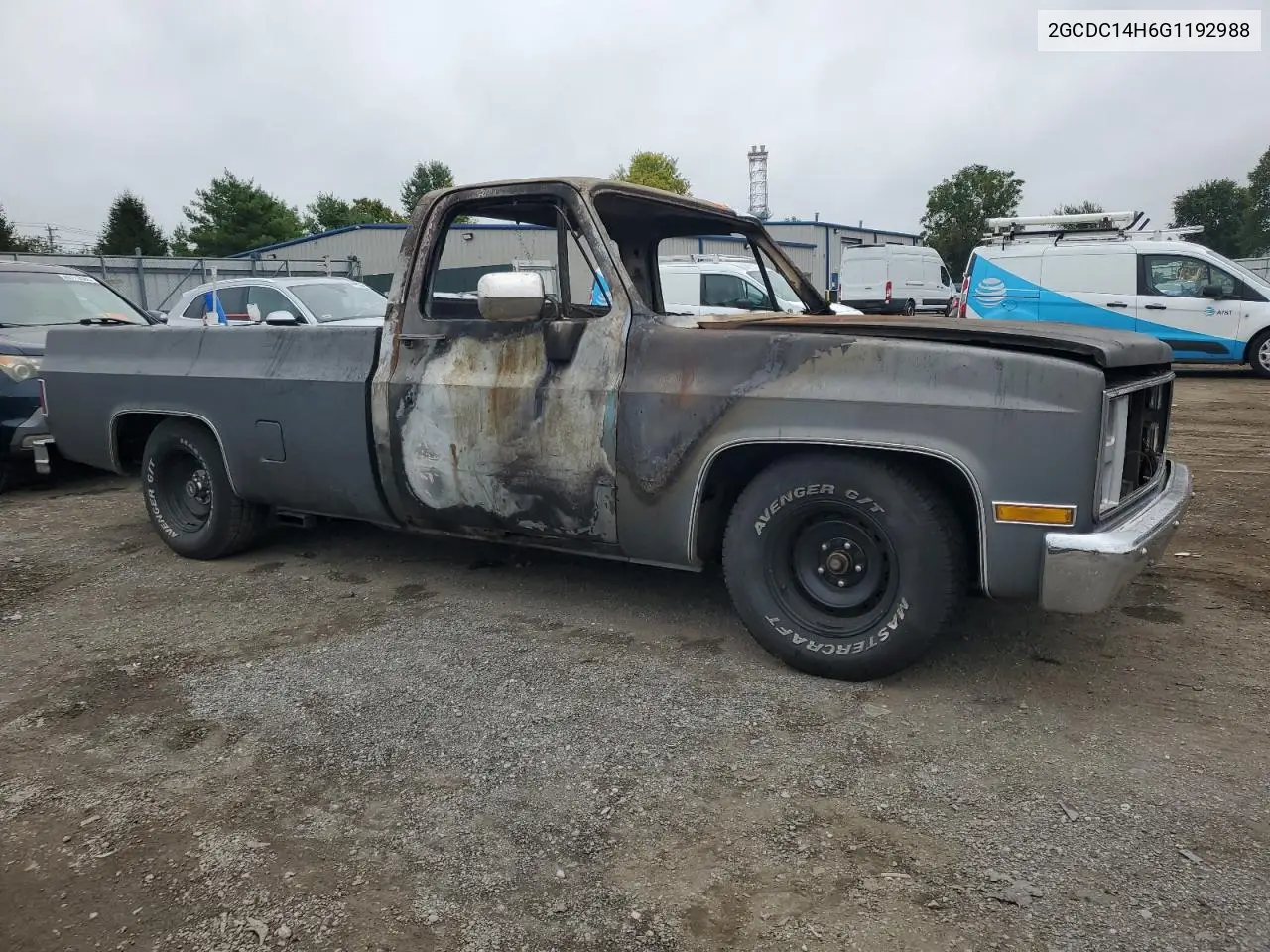 2GCDC14H6G1192988 1986 Chevrolet C10