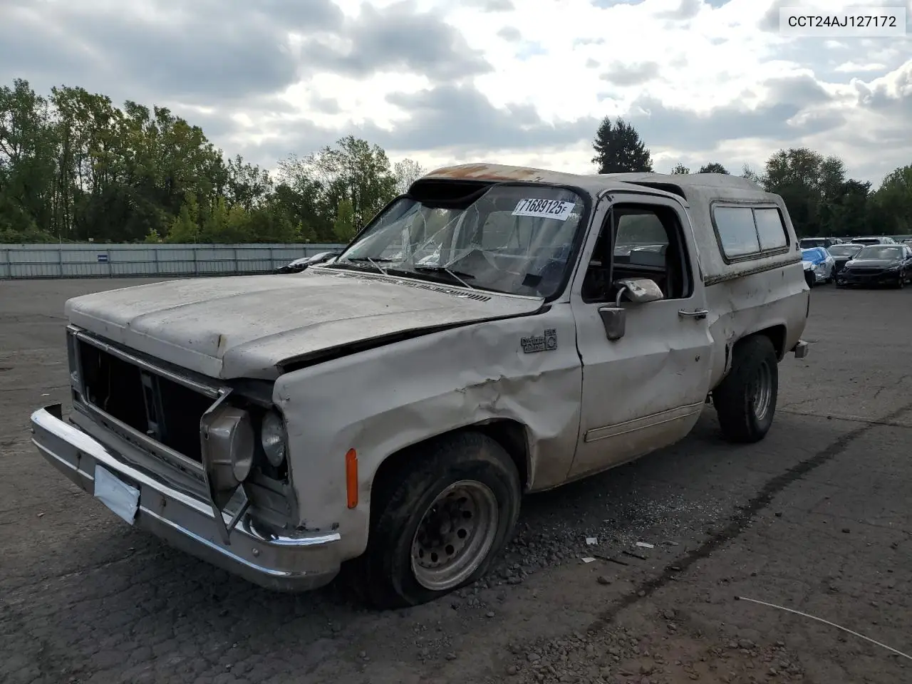 CCT24AJ127172 1980 Chevrolet C20