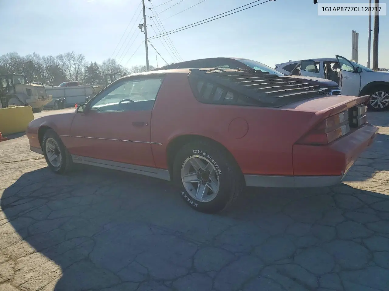 1G1AP8777CL128717 1982 Chevrolet Camaro