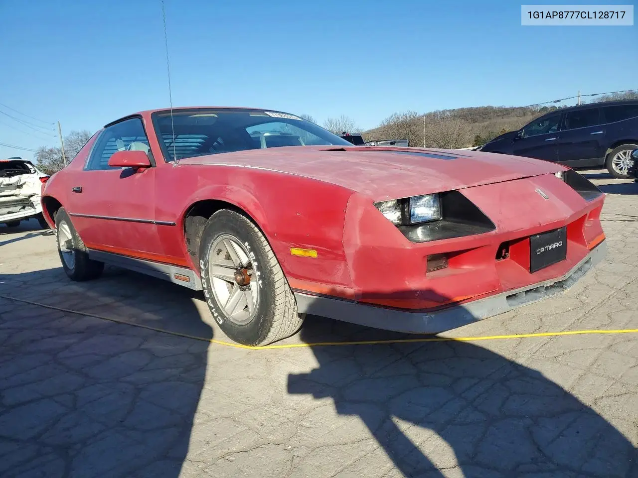 1G1AP8777CL128717 1982 Chevrolet Camaro