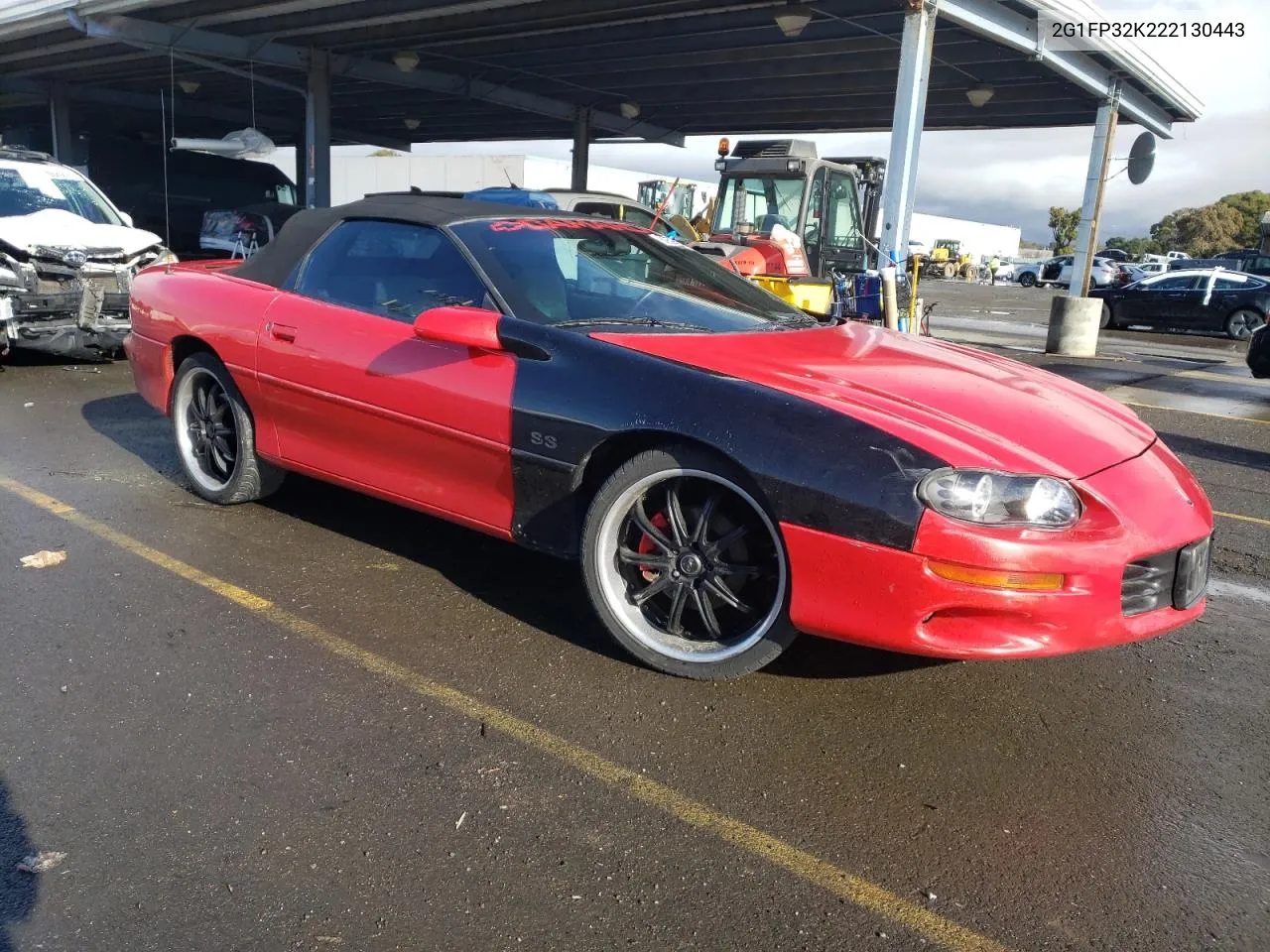 2002 Chevrolet Camaro VIN: 2G1FP32K222130443 Lot: 86581794