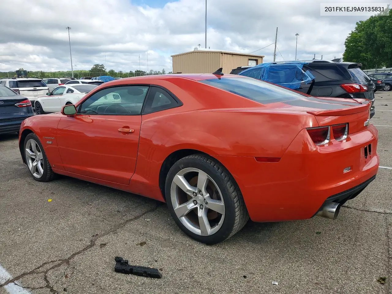 2G1FK1EJ9A9135831 2010 Chevrolet Camaro Ss